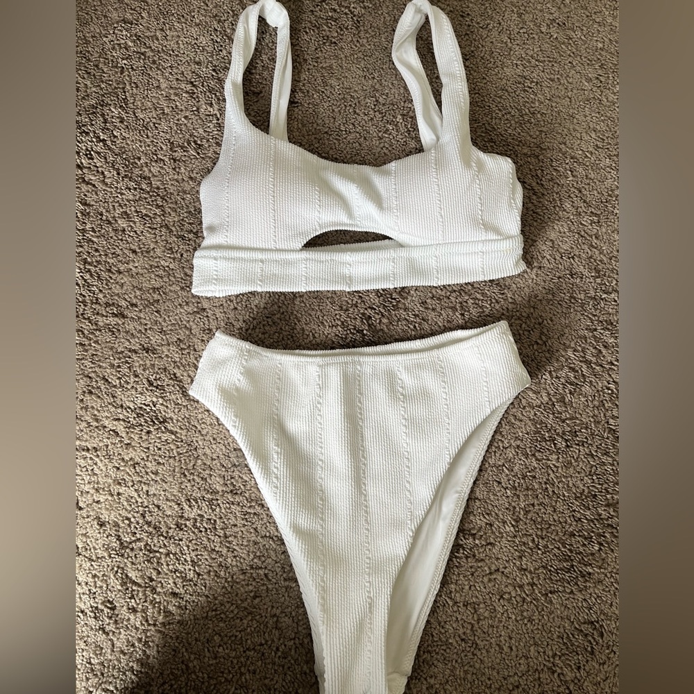 Aerie white bikini.